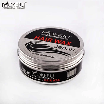 

Mokeru 150g Long Lasting Extra Strong Hold Hair Wax Molding Free Styling Pomade Hair Wax For Hair Style Waxing