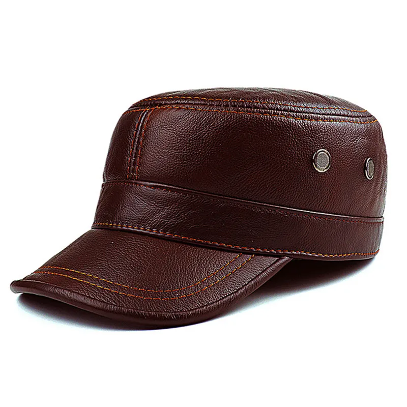 Fashion Sheepskin Hat Men's Earprotection Warm Cap Genuine Leather Hat Leisure Winter Cap Adjustable B-8386
Fashion Sheepskin Hat Men's Earprotection Warm Cap Genuine Leather Hat Leisure Winter Cap Adjustable B-8386