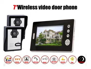 2012 NEW 7" wireless color video door phone, with taking photo function ,nightvision,waterproof (2 to 1) 
2012 NEW 7" wireless color video door phone, with taking photo function ,nightvision,waterproof (2 to 1)