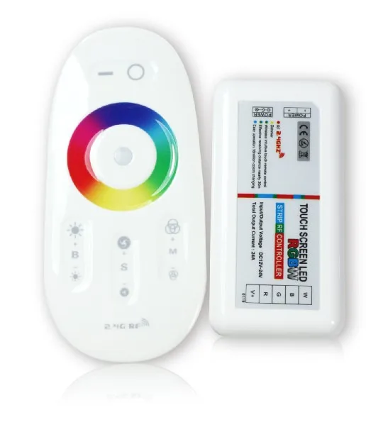 2.4G Wireless LED RGBW Controller Touch Screen High-performance & Remote RGBW 5050 3528 LED Strip Light DC12V ~ 24V
2.4G Wireless LED RGBW Controller Touch Screen High-performance & Remote RGBW 5050 3528 LED Strip Light DC12V ~ 24V