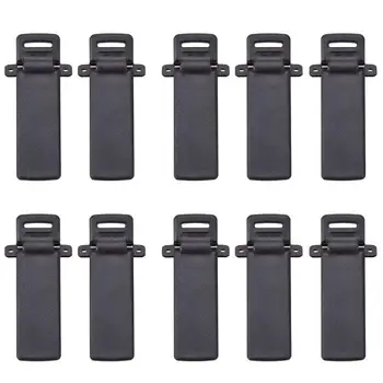 Alloet 10Pcs Walkie Talkie Spare Back Belt Clip for 2-way Radio For Baofeng intercom UV5R / 5RA / 5R + / 5RB / 5RC
Alloet 10Pcs Walkie Talkie Spare Back Belt Clip for 2-way Radio For Baofeng intercom UV5R / 5RA / 5R + / 5RB / 5RC