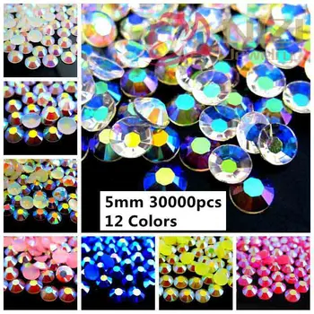 Round Imitation Glue On Beads #43-#54 ss20 5mm 30000pcs Resin Rhinestones Flatback Stones For Jewelry Backpack Design Supplies
Round Imitation Glue On Beads #43-#54 ss20 5mm 30000pcs Resin Rhinestones Flatback Stones For Jewelry Backpack Design Supplies
