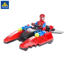KAZI 6005 Spiderman Fire Bird Model Building Block Toy Super Heroes Fighter Blocks Enlighten Action Figure Toys For Children
KAZI 6005 Spiderman Fire Bird Model Building Block Toy Super Heroes Fighter Blocks Enlighten Action Figure Toys For Children