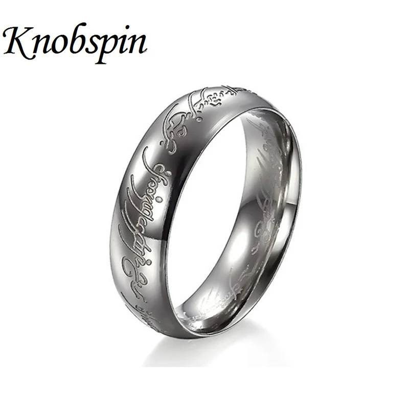 US Size 7 to12 The Titanium One Ring of Power Width 6mm High quality 316L stainless steel Fashion Movie men Jewelry
US Size 7 to12 The Titanium One Ring of Power Width 6mm High quality 316L stainless steel Fashion Movie men Jewelry