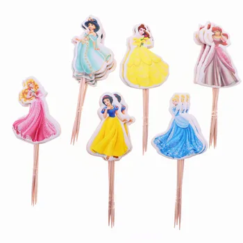 Cartoon 6 Species Cinderella Aurora Princess Cupcake Toppers Picks Birthday Wedding Party Decorations
Cartoon 6 Species Cinderella Aurora Princess Cupcake Toppers Picks Birthday Wedding Party Decorations