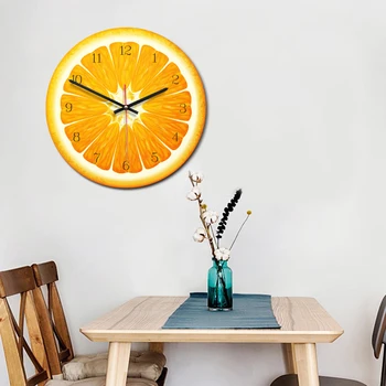 Creative Fruit Wall Clock Lime Modern Kitchen Clock Watch Home Decor Living Room Clock Tropical Fruit Wall Art Timepieces
Creative Fruit Wall Clock Lime Modern Kitchen Clock Watch Home Decor Living Room Clock Tropical Fruit Wall Art Timepieces