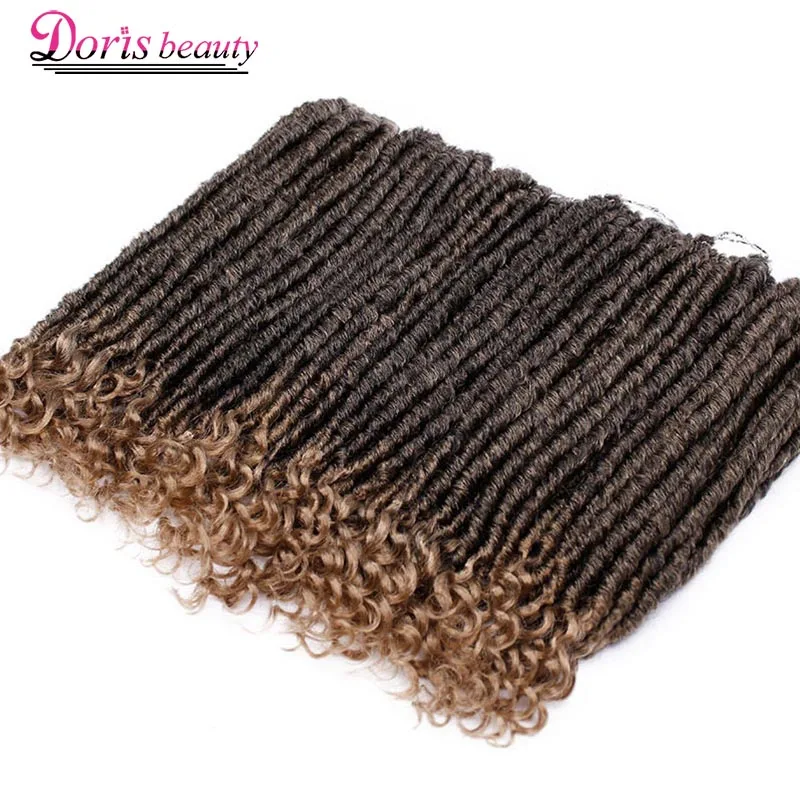 Goddess Faux Locs Crochet Braids Curly End 16 Inch Soft Natural Synthetic Hair Extensions 24 Stands/Pack Locks
Goddess Faux Locs Crochet Braids Curly End 16 Inch Soft Natural Synthetic Hair Extensions 24 Stands/Pack Locks