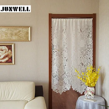 Junwell White Jacquard Window Curtain Door Curtain Tulle Balcony Kitchen Window Curtain Blind 1pc
Junwell White Jacquard Window Curtain Door Curtain Tulle Balcony Kitchen Window Curtain Blind 1pc