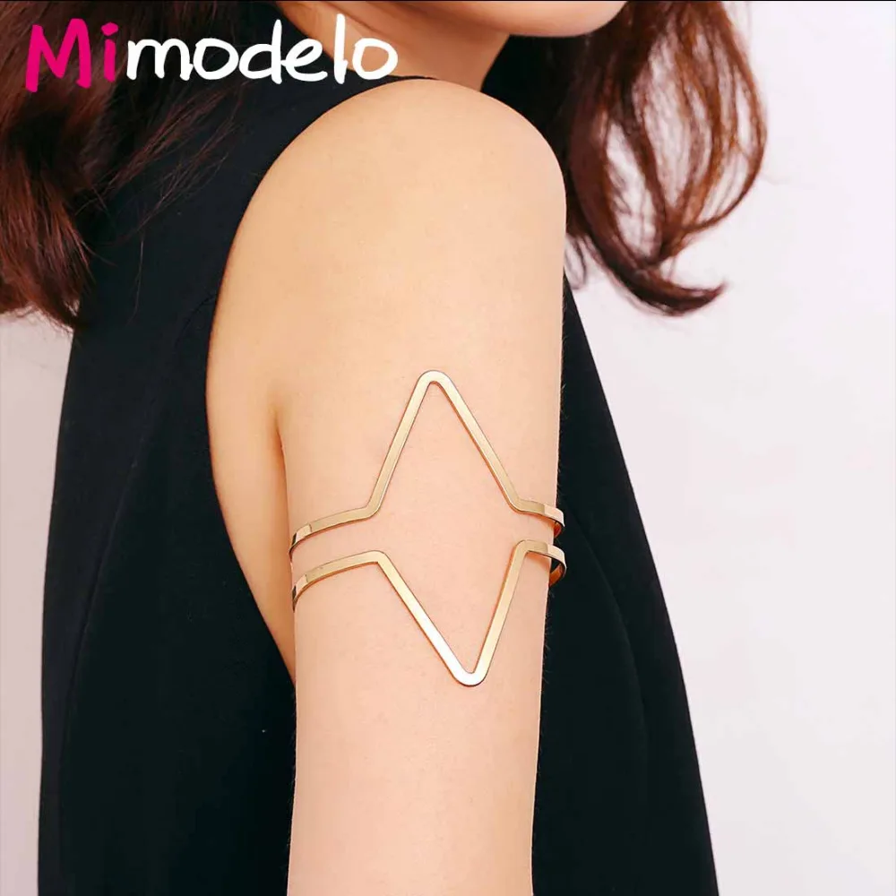 2018 New Fashion Personality Exaggerated Summer Tide Hand Jewelry Geometric V-shaped Arm Bracelet For Women
2018 New Fashion Personality Exaggerated Summer Tide Hand Jewelry Geometric V-shaped Arm Bracelet For Women