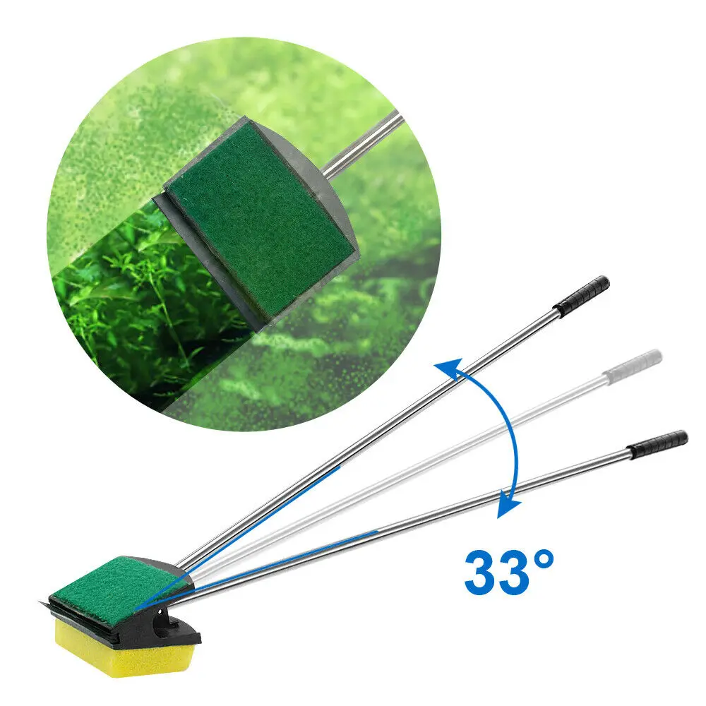 Aquarium Cleaning Brush 47cm Sponge Aquarium Window Glass Algae Cleaning Brush Fish Tank Brushes High Quality
Aquarium Cleaning Brush 47cm Sponge Aquarium Window Glass Algae Cleaning Brush Fish Tank Brushes High Quality