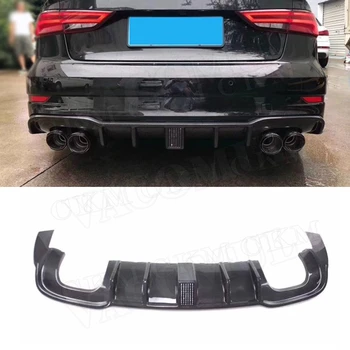 Carbon Fiber Rear Bumper Lip Diffuser with LED Light for Audi A3 Sline S3 RS3 2017 2018 2019 not For A3 Standard Skid Plate
Carbon Fiber Rear Bumper Lip Diffuser with LED Light for Audi A3 Sline S3 RS3 2017 2018 2019 not For A3 Standard Skid Plate