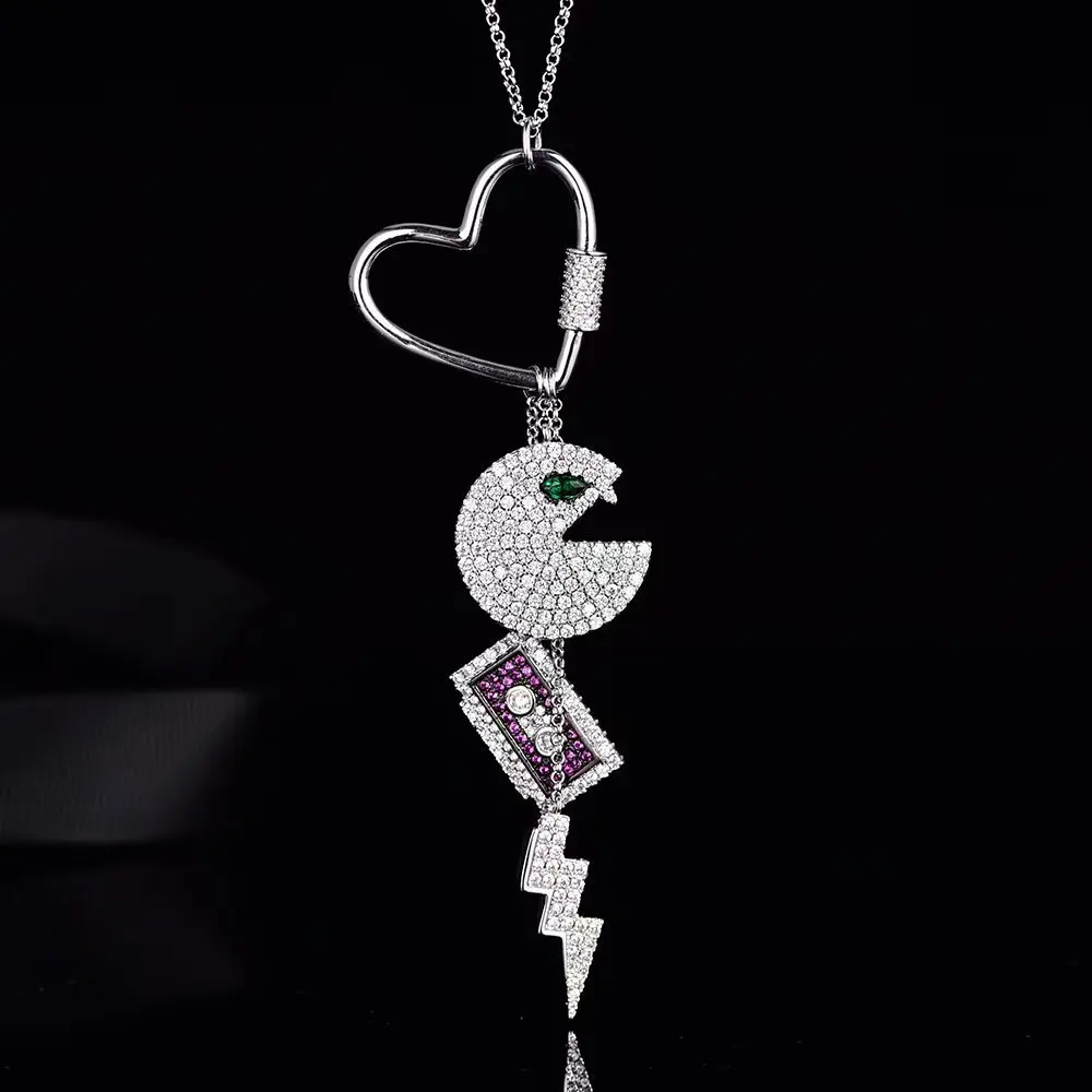 Ins-APM Lightning Cannibalism Phonograph LOVE 80S Necklace Woman Sweater Chain Female Autumn and Winter Hanging Clavicle Chain
Ins-APM Lightning Cannibalism Phonograph LOVE 80S Necklace Woman Sweater Chain Female Autumn and Winter Hanging Clavicle Chain
