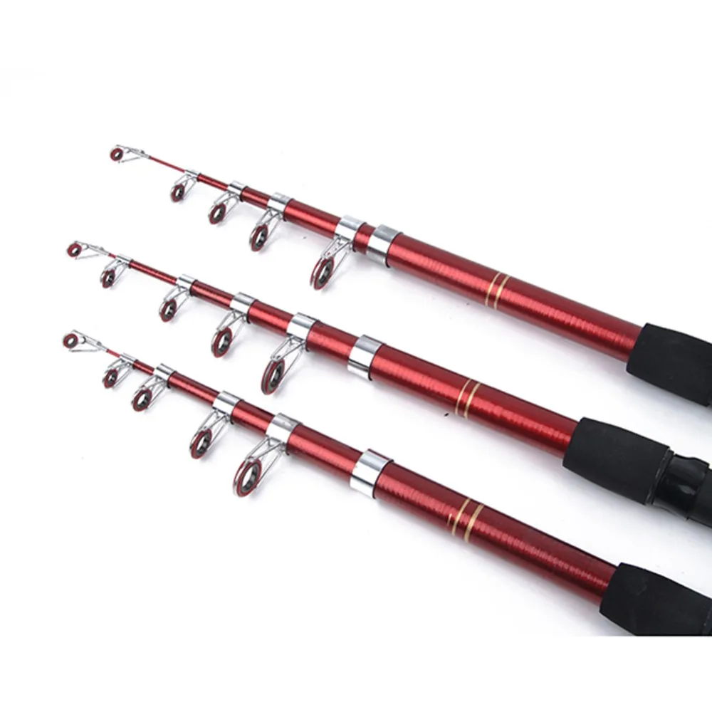 Outdoor Fiberglass Sea Rod Telescopic Fishing Rod Pole Fishing Tackle Tools 1.8-3.6m
Outdoor Fiberglass Sea Rod Telescopic Fishing Rod Pole Fishing Tackle Tools 1.8-3.6m