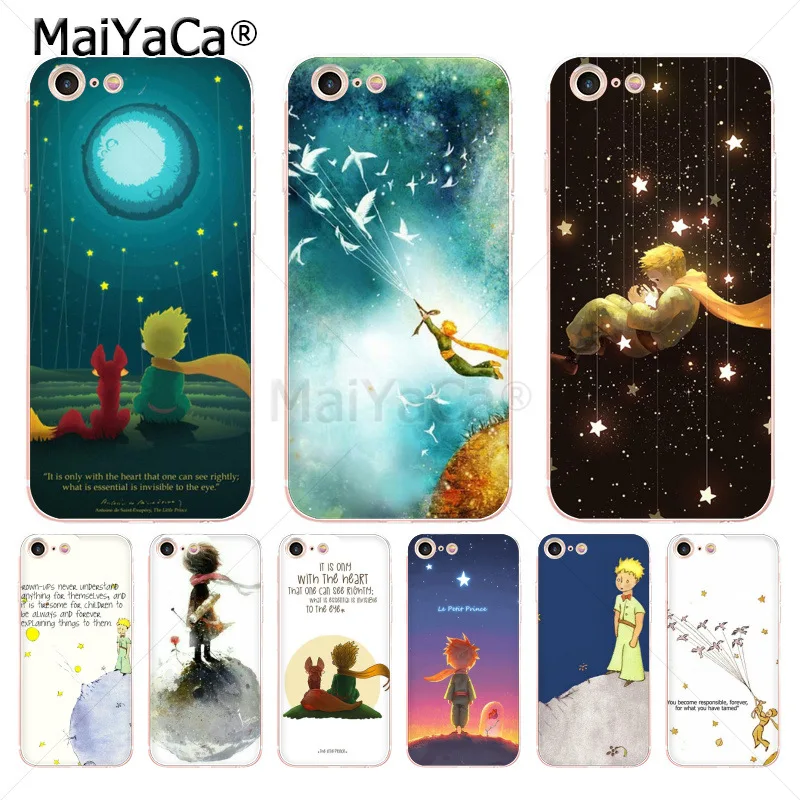 MaiYaCa The Little Prince cartoon Cute Phone Accessories Case for iPhone 6S 6plus 7 7plus 8 8Plus X 5 5S case cover
MaiYaCa The Little Prince cartoon Cute Phone Accessories Case for iPhone 6S 6plus 7 7plus 8 8Plus X 5 5S case cover