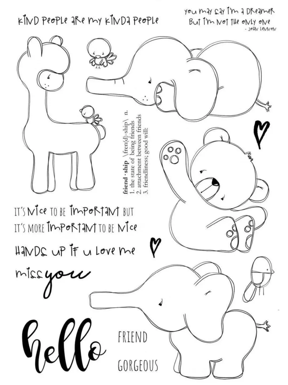 Elephant/Transparent Clear Stamps for DIY Scrapbooking/Card Making/Kids Christmas Fun Decoration Supplies
Elephant/Transparent Clear Stamps for DIY Scrapbooking/Card Making/Kids Christmas Fun Decoration Supplies