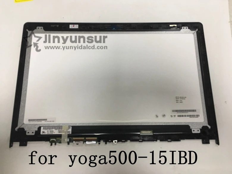 original new 15.6'' FHD 1920x1080 For Lenovo Yoga 500-15IBD LCD Screen Touch Digitizer Assembly Frame
original new 15.6'' FHD 1920x1080 For Lenovo Yoga 500-15IBD LCD Screen Touch Digitizer Assembly Frame