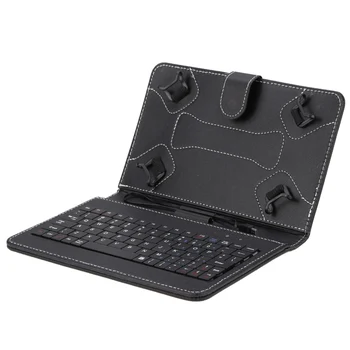 Folding Foldable Folio Magnetic PU Leather Case Cover Stand Holder with Keyboard Stylus Pen for Android 7/8 Inch Tablet
Folding Foldable Folio Magnetic PU Leather Case Cover Stand Holder with Keyboard Stylus Pen for Android 7/8 Inch Tablet