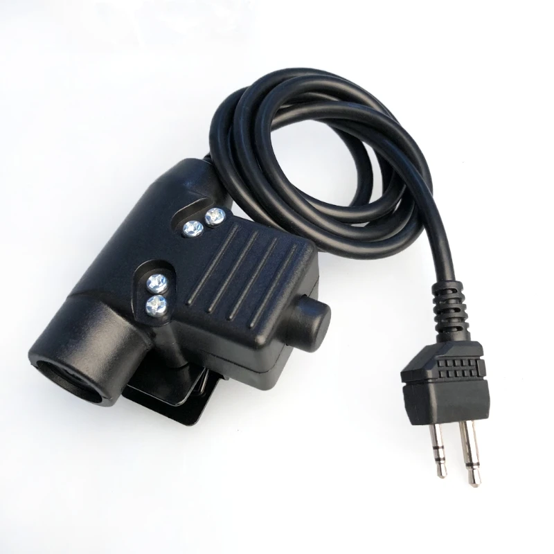 U94 Headset Cable Military Plug Adapter PTT for Midland Alan G6 G7 Two-way Radio
U94 Headset Cable Military Plug Adapter PTT for Midland Alan G6 G7 Two-way Radio