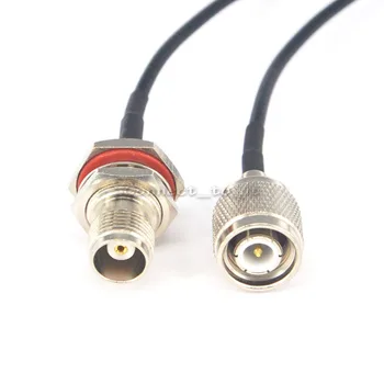 10 Pieces TNC Male to TNC Female Bulkhead O-ring Connector RF Coax Adapter Extension Cable 15CM RG174
10 Pieces TNC Male to TNC Female Bulkhead O-ring Connector RF Coax Adapter Extension Cable 15CM RG174