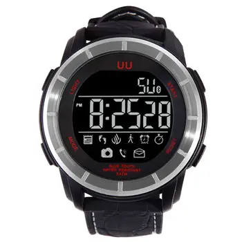 Top Deals UU Bluetooth Smart Watch Waterproof Outdoor Sport watch For IOS Android SmartPhone Passameter Remote Control Silver
Top Deals UU Bluetooth Smart Watch Waterproof Outdoor Sport watch For IOS Android SmartPhone Passameter Remote Control Silver