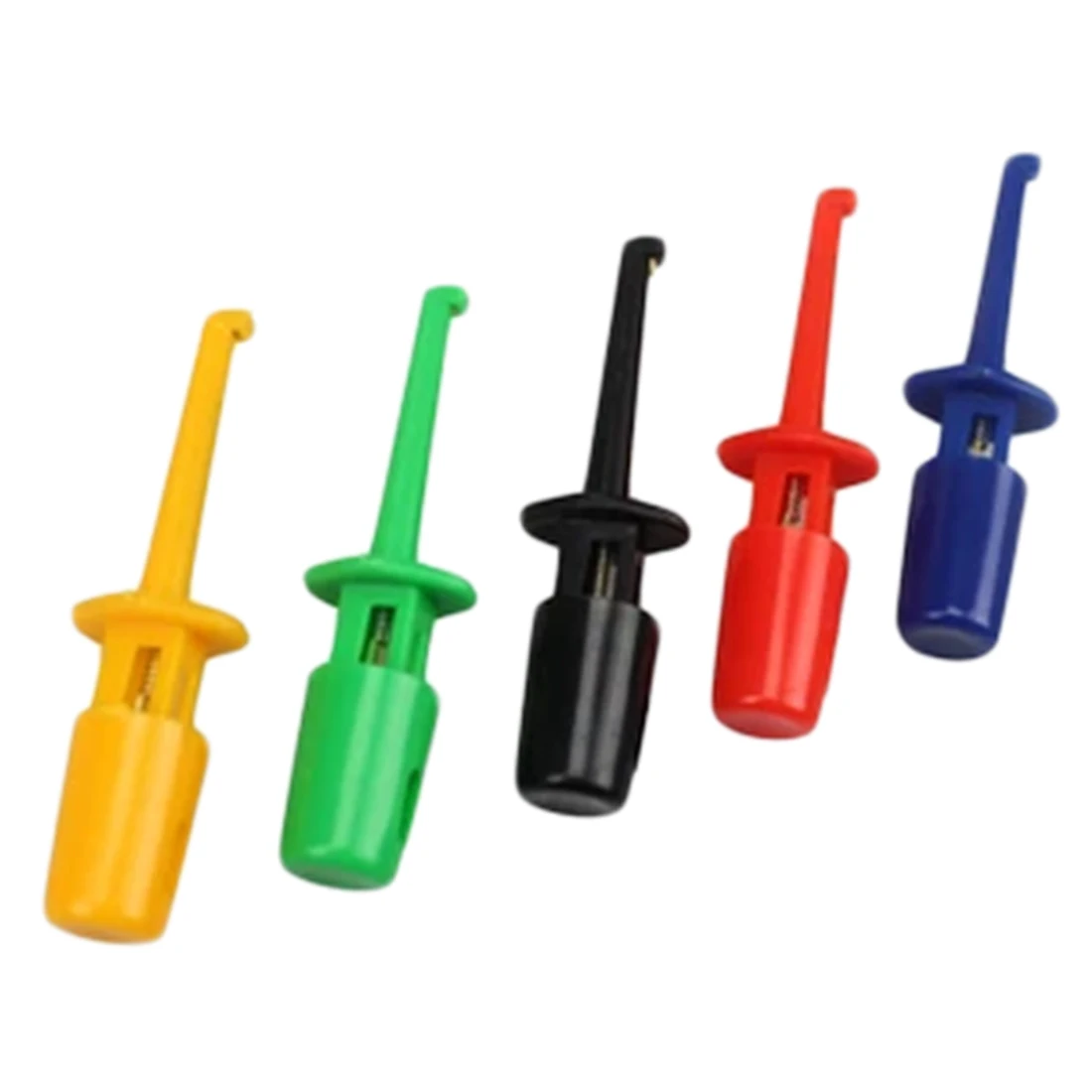 New 10pcs Multimeter Lead Wire Kit Test Hook Clip Electronic Mini Test Probe Set Red Yellow Blue Black Green
New 10pcs Multimeter Lead Wire Kit Test Hook Clip Electronic Mini Test Probe Set Red Yellow Blue Black Green