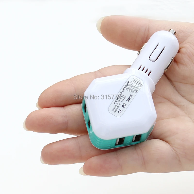 Multi purpose High-power DC12-24V 2A 4 Port USB Car Charger Adapter Output 5V 0.5A 2.4A 2A 1A
Multi purpose High-power DC12-24V 2A 4 Port USB Car Charger Adapter Output 5V 0.5A 2.4A 2A 1A