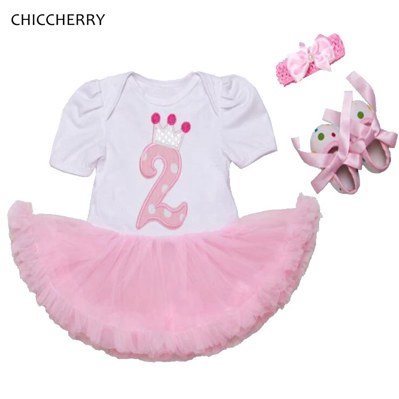 Crown Number 2 Years Birthday Party Outfits 3pcs Pink Baby Girl Dress Headband & Shoes Set Conjunto De Bebe Toddler Girl Clothes
Crown Number 2 Years Birthday Party Outfits 3pcs Pink Baby Girl Dress Headband & Shoes Set Conjunto De Bebe Toddler Girl Clothes