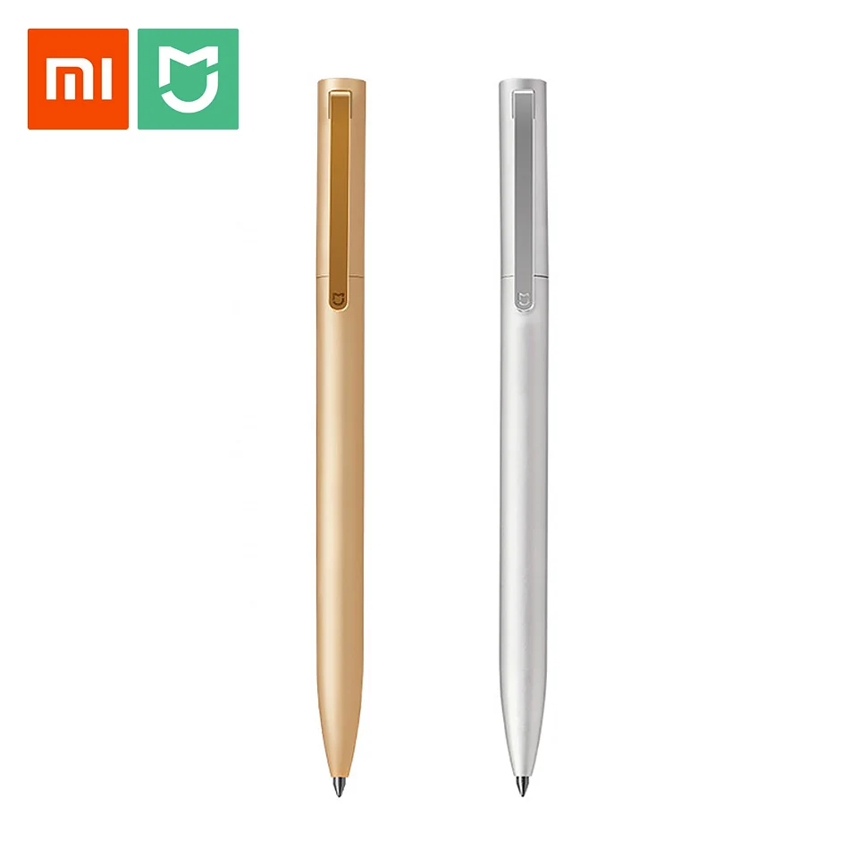 Original Xiaomi Mijia Metal Sign Pen 9.5mm Signing PREMEC Smooth Switzerland Refill MiKuni Japan Ink with Mijia Pen Black Refill
Original Xiaomi Mijia Metal Sign Pen 9.5mm Signing PREMEC Smooth Switzerland Refill MiKuni Japan Ink with Mijia Pen Black Refill