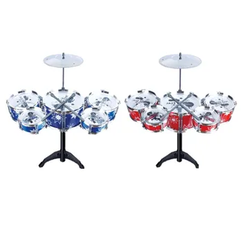 Christmas Gift Idea Children Toys Drum Set Boys Girls Play Music Develop Intelligence blue and red for choose
Christmas Gift Idea Children Toys Drum Set Boys Girls Play Music Develop Intelligence blue and red for choose
