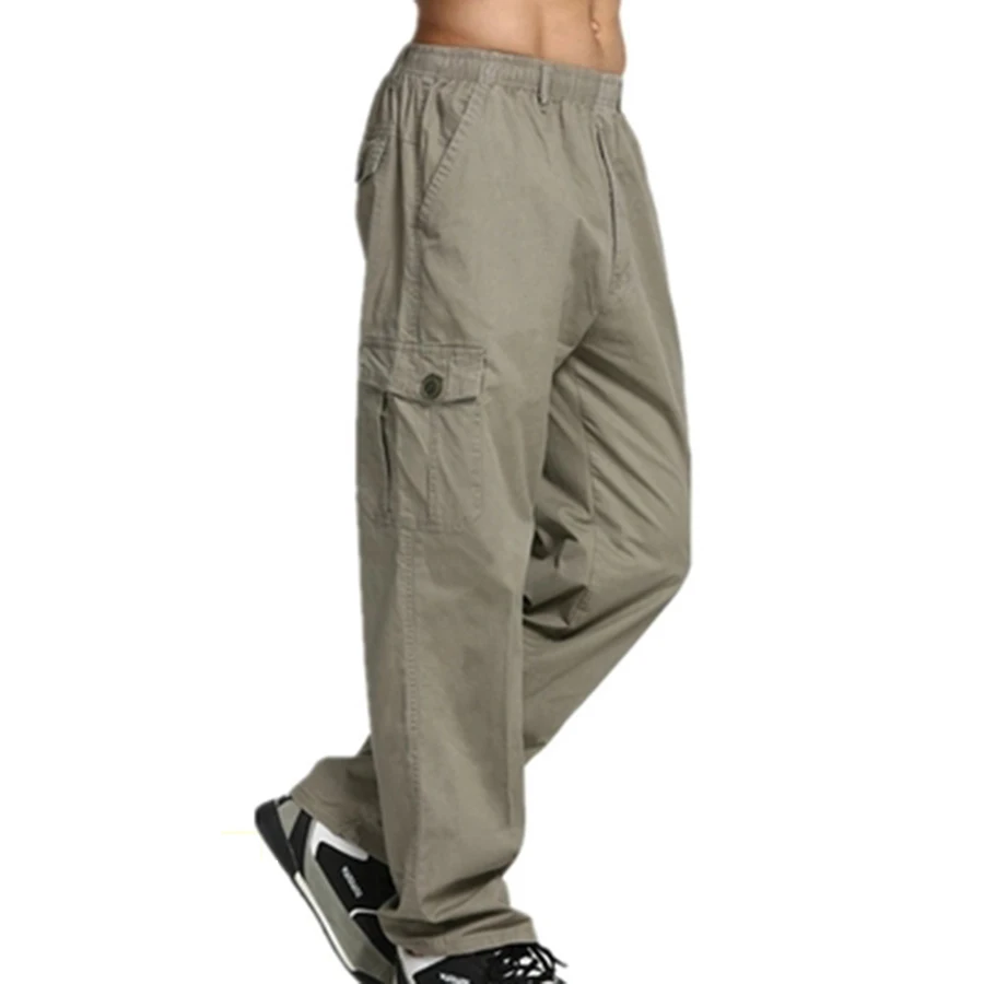 Trousers Mens Casual Pants Loose Pocket Cotton Black 6XL Striped Large Size Grey Khaki Fashion Pants Celana Panjang Pria 30CK027
Trousers Mens Casual Pants Loose Pocket Cotton Black 6XL Striped Large Size Grey Khaki Fashion Pants Celana Panjang Pria 30CK027