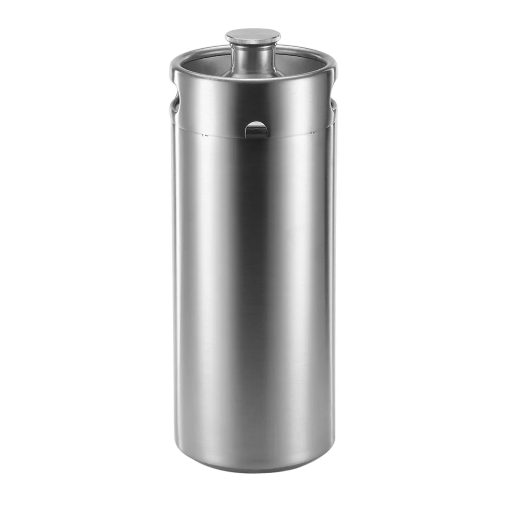 4L Premium Stainless Steel Homebrew Growler Mini Keg Beer Growler Leak Proof Top Lid Beer Bottle Home Brewing Making Bar Tool
4L Premium Stainless Steel Homebrew Growler Mini Keg Beer Growler Leak Proof Top Lid Beer Bottle Home Brewing Making Bar Tool
