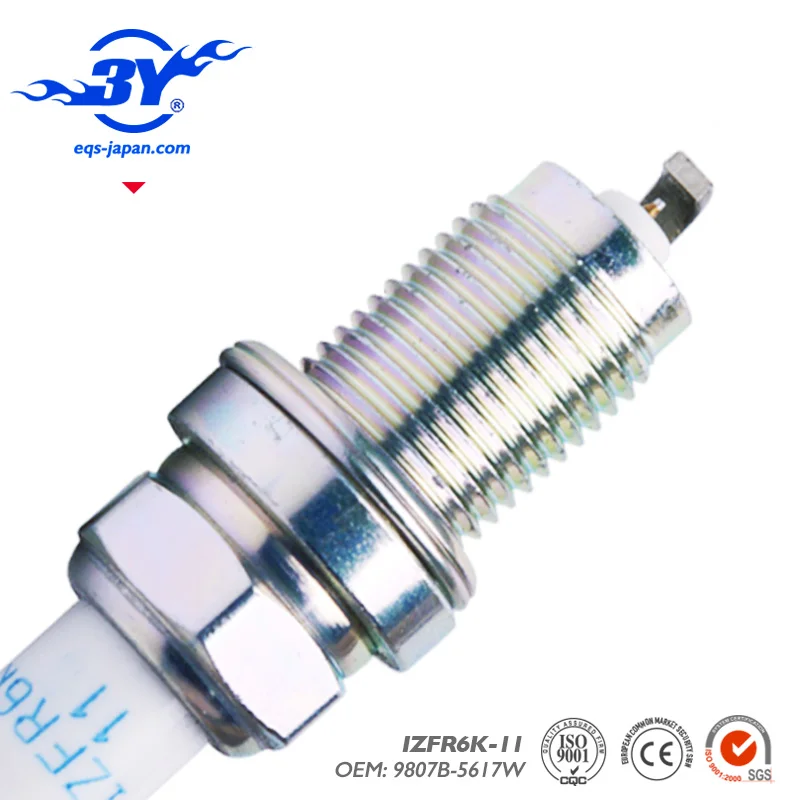 10pcs/lot . IZFR6K-11 9807B-5617W Car Plug High Quality 9807B 5617W Laser Iridium spark plug For Honda 6994 IZFR6K11 5266
10pcs/lot . IZFR6K-11 9807B-5617W Car Plug High Quality 9807B 5617W Laser Iridium spark plug For Honda 6994 IZFR6K11 5266