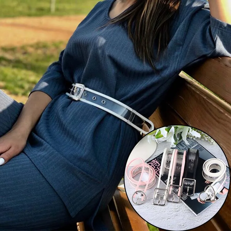 Fashion New Transparent Belts For Women Heart Round Square Buckle Waist Belt For Female Jeans Dress Girl Casual Waistband
Fashion New Transparent Belts For Women Heart Round Square Buckle Waist Belt For Female Jeans Dress Girl Casual Waistband