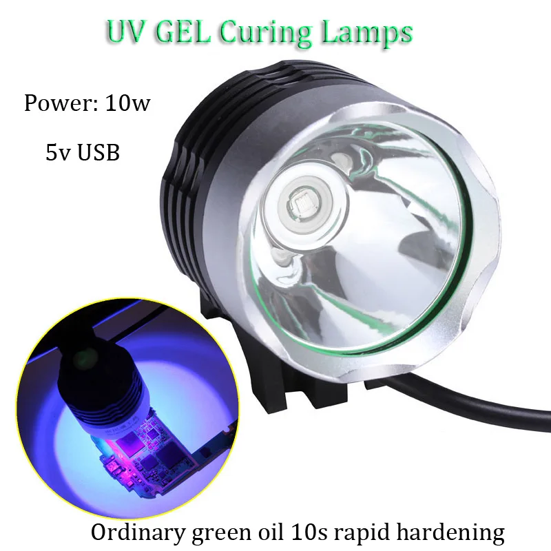 UV GEL Curing Lamps 10W 5V USB Fast Curing Green Oil Glue UV Light for Mobile Phone iPad Computer Circuit Board Repair Tools
UV GEL Curing Lamps 10W 5V USB Fast Curing Green Oil Glue UV Light for Mobile Phone iPad Computer Circuit Board Repair Tools