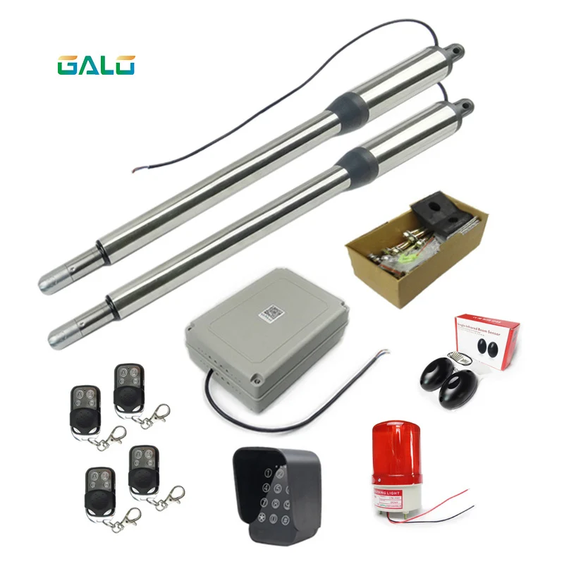 GALO sell well all over the world Antifreezing Automatic Gate Opener for 300kg Heavy Duty Dual Swing Gates
GALO sell well all over the world Antifreezing Automatic Gate Opener for 300kg Heavy Duty Dual Swing Gates
