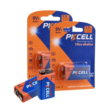 4pcs 9V Alkaline Batteries 6LR61 1604A 6LF22 EN22 MN1604 Non-rechargeable Batteies for Safety Devices alarm
4pcs 9V Alkaline Batteries 6LR61 1604A 6LF22 EN22 MN1604 Non-rechargeable Batteies for Safety Devices alarm
