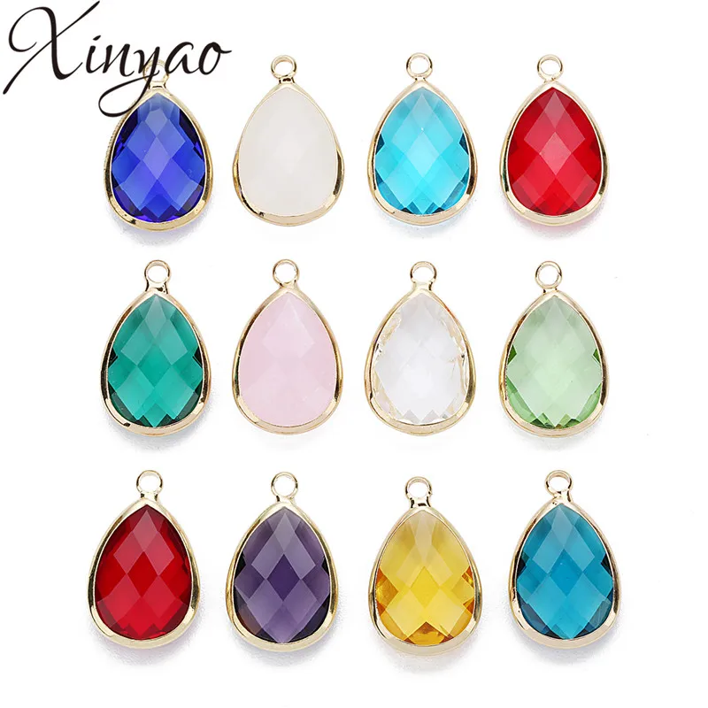 XINYAO 2018 6pcs/lot Fashion Crystal Pendants Copper Floating Water Drop Shape Pendants For Necklace Crafts Jewelry Making F7424
XINYAO 2018 6pcs/lot Fashion Crystal Pendants Copper Floating Water Drop Shape Pendants For Necklace Crafts Jewelry Making F7424