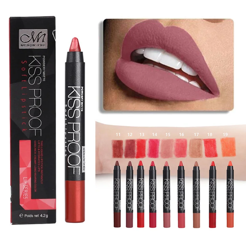 Sexy Lady Makeup 19 Colors Lipstick Pencil Matte Lipstick Set Long Lasting Waterproof Pigment Lipstick Pencils Moisturizer Lips
Sexy Lady Makeup 19 Colors Lipstick Pencil Matte Lipstick Set Long Lasting Waterproof Pigment Lipstick Pencils Moisturizer Lips