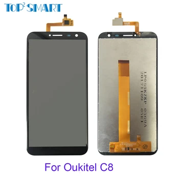 For Oukitel C8 100% Tested LCD Display with Touch Screen Digitizer Assembly for Oukitel phone parts Free shipping
For Oukitel C8 100% Tested LCD Display with Touch Screen Digitizer Assembly for Oukitel phone parts Free shipping