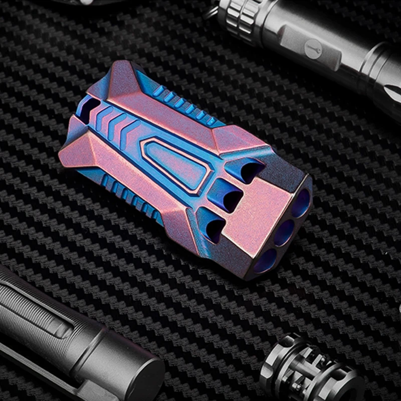 Limited Edition Equipment EDC Outdoor Camping Three Tubes TC4 Titanium Alloy Survival Whistle High-frequency Sonic Boom Whistle
Limited Edition Equipment EDC Outdoor Camping Three Tubes TC4 Titanium Alloy Survival Whistle High-frequency Sonic Boom Whistle