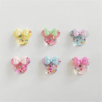 20Pcs/Lot Flat Back Resin Cabochon Kawaii Resin Craft Decoration Gliter Bow DIY Embellishment Scrapbooking:18*19mm
20Pcs/Lot Flat Back Resin Cabochon Kawaii Resin Craft Decoration Gliter Bow DIY Embellishment Scrapbooking:18*19mm