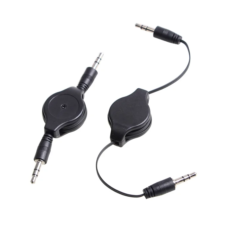 Telescopic aux black-and-white audio cable mobile phone 3.5mm automobile connection line on-board MP3 data line
Telescopic aux black-and-white audio cable mobile phone 3.5mm automobile connection line on-board MP3 data line