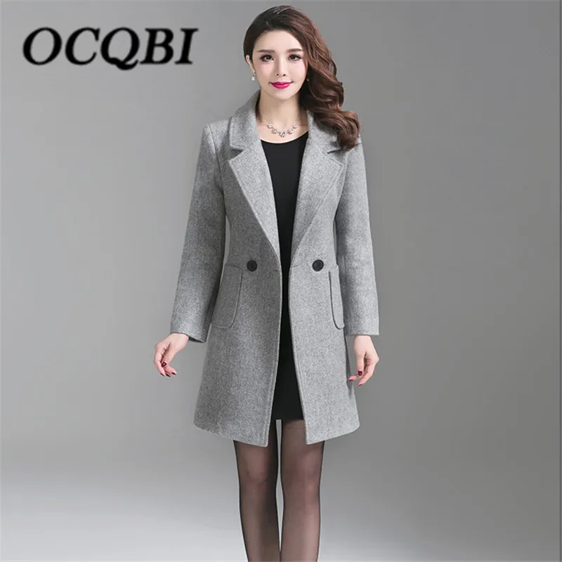 Oversized Elegant Slim Coat Office OL High Quality Grey Fashion Designer Korean Style Plus Size Coat 4xl
Oversized Elegant Slim Coat Office OL High Quality Grey Fashion Designer Korean Style Plus Size Coat 4xl
