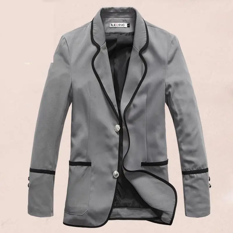 New Korean Mens Fashion School Uniform Blazer Boys Students Casual Suit Jacket Male Blazers Men Coat Japanese Leisure Coat Black
New Korean Mens Fashion School Uniform Blazer Boys Students Casual Suit Jacket Male Blazers Men Coat Japanese Leisure Coat Black