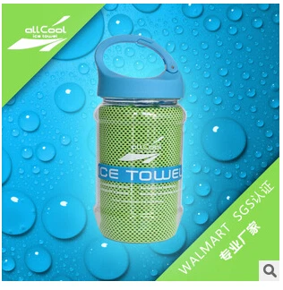 100 Pcs/lot All Cool Ice Towel 100*30cm Bottle Pack Cold Towel Summer Sports Ice Cool Towel PVA Hypothermia Cooling Towel Blue
100 Pcs/lot All Cool Ice Towel 100*30cm Bottle Pack Cold Towel Summer Sports Ice Cool Towel PVA Hypothermia Cooling Towel Blue