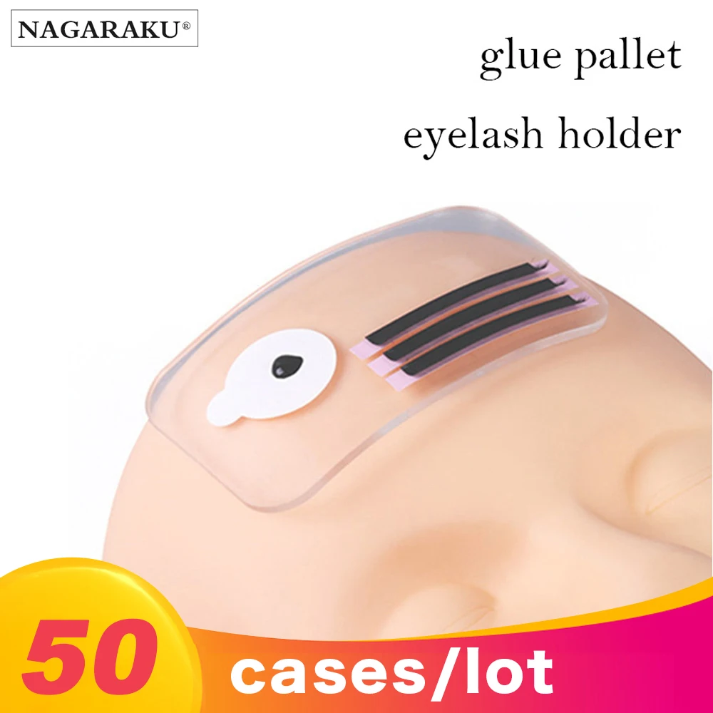 NAGARAKU 50pcs Silicone Eyelash Extension Stand Pallet Pad Lash Tray Holder Tool Clear lash Holder Forehead sticker silica gel
NAGARAKU 50pcs Silicone Eyelash Extension Stand Pallet Pad Lash Tray Holder Tool Clear lash Holder Forehead sticker silica gel