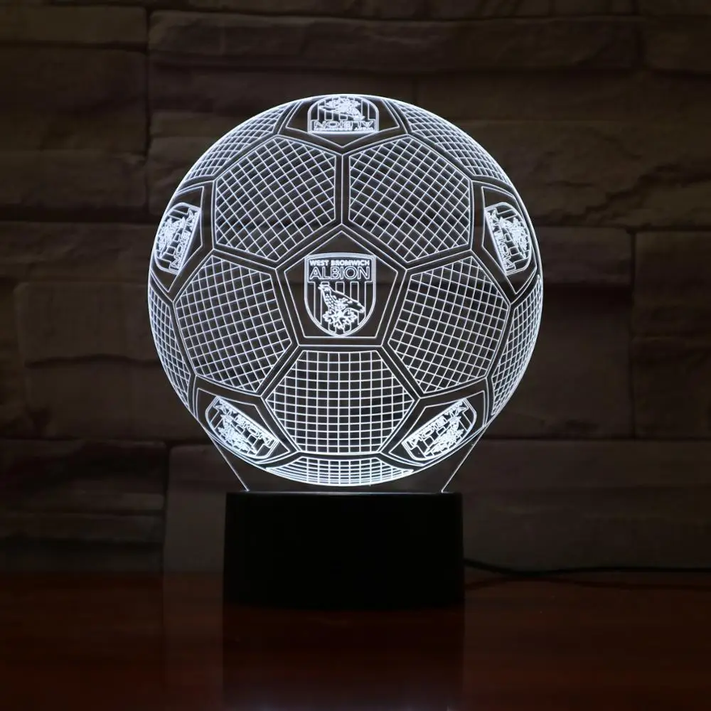 Round Globe Football Lamp Acrylic 3D Illusion LED Lamp Colorful Touch Night Light Kids Gifts GX873
Round Globe Football Lamp Acrylic 3D Illusion LED Lamp Colorful Touch Night Light Kids Gifts GX873