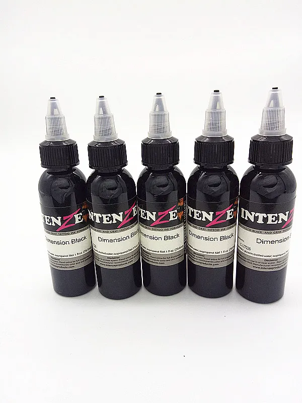 5 Bottle Tattoo Ink for Lining and Shading Newest Tribal Liner Shader Pigment Black 60ML Newest High quality permanent makeup
5 Bottle Tattoo Ink for Lining and Shading Newest Tribal Liner Shader Pigment Black 60ML Newest High quality permanent makeup