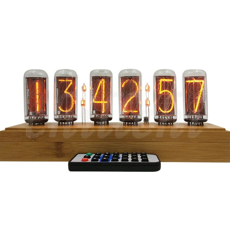 IN18 Glow Tube Clock New Diy Creative Gift bigger than IN14 with remote controller
IN18 Glow Tube Clock New Diy Creative Gift bigger than IN14 with remote controller