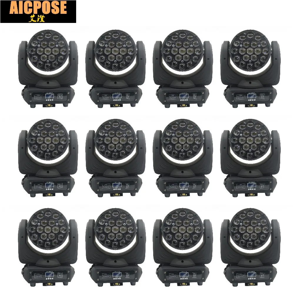 12pcs/lots 19x15w Led RGBW 4in1 Wash/Zoom Light DMX512 Moving Head Light Professional Show Stage Light 19*15w LED Stage Machine
12pcs/lots 19x15w Led RGBW 4in1 Wash/Zoom Light DMX512 Moving Head Light Professional Show Stage Light 19*15w LED Stage Machine